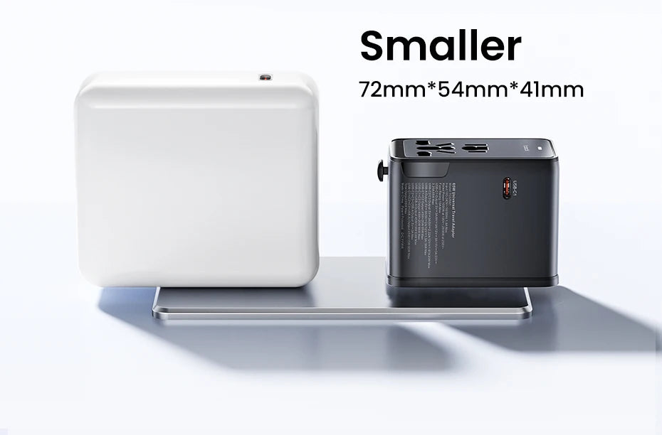 Premium 45W GaN Universal Travel Adapter